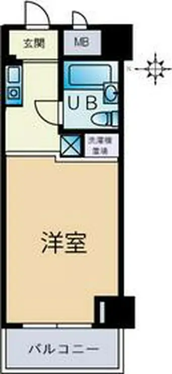 メインステージ新丸子駅前 4階階 間取り