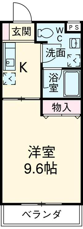 チェリーパイII 3階階 間取り