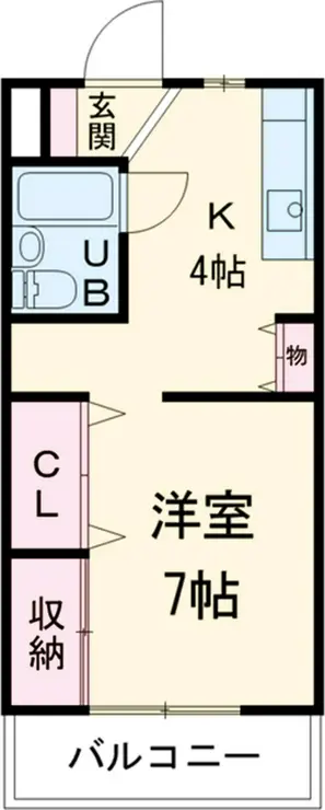 マンションエトワール 2階階 間取り