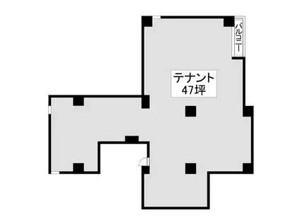 ポートタワー山下町(ワンルーム/2階)の間取り写真