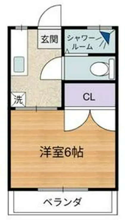 ダイワハイツ 1階階 間取り