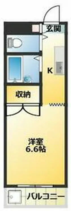 ドミールタカラ 2階階 間取り