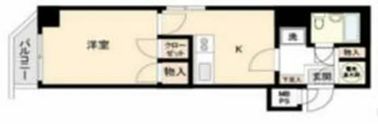 ライオンズマンション西新宿第5 2階階 間取り