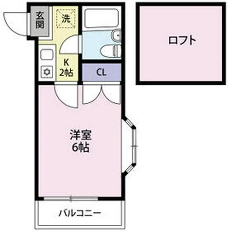 ベルメゾンNO41相模原 1階階 間取り