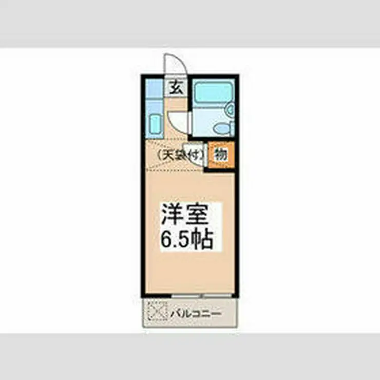 アゼリア宮崎台 1階階 間取り