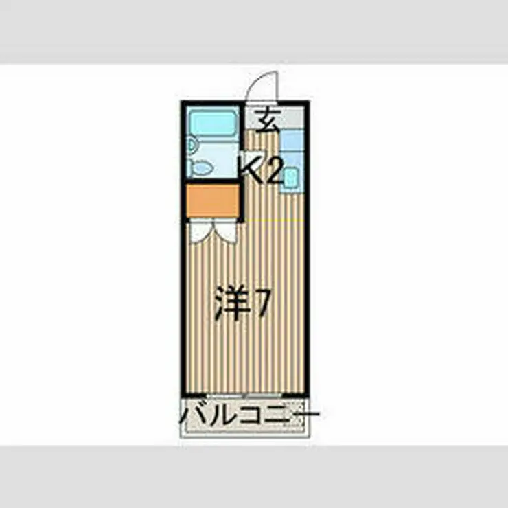 アゼリア鷺沼 2階階 間取り