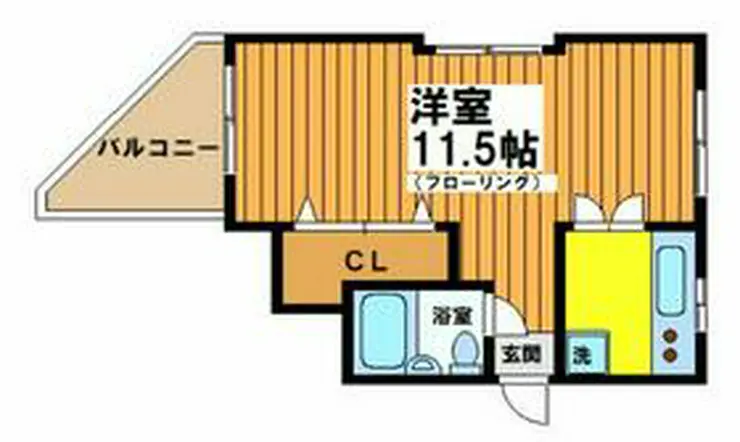 メゾンヨーラク 5階階 間取り