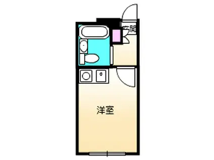ラファンファン(1K/1階)の間取り写真
