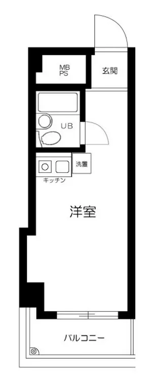 グレイス旗の台 5階階 間取り
