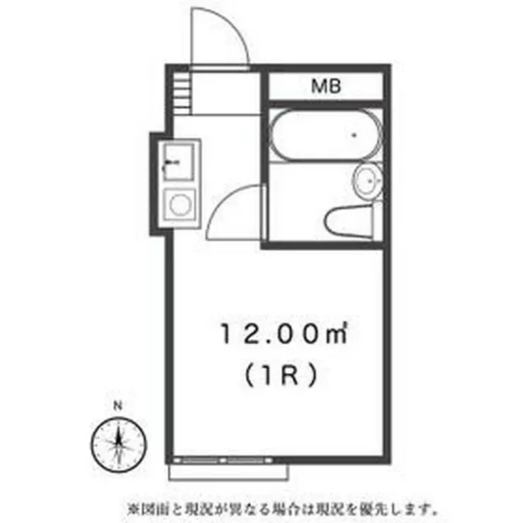 カスティル改代町 2階階 間取り