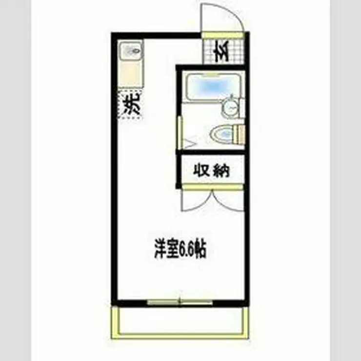 コーポ宮本 2階階 間取り