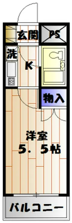 ジョイフル座間 1階階 間取り