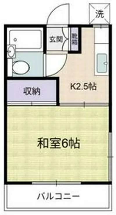 ソレージュ・本橋 2階階 間取り
