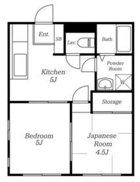 エマーユ東川口 1階階 間取り