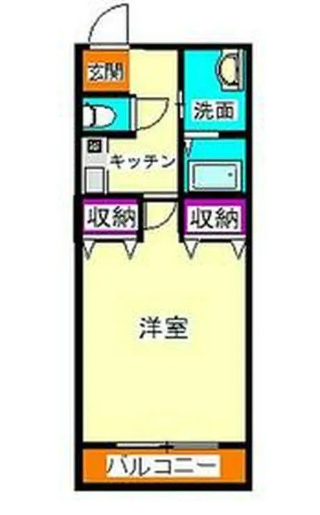 レジデンスTM村岡 1階階 間取り