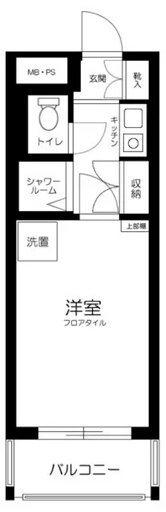 ライオンズプラザ川崎 2階階 間取り