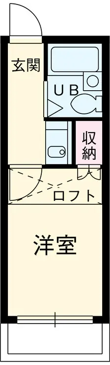 ゼフィランサス洋光台 2階階 間取り