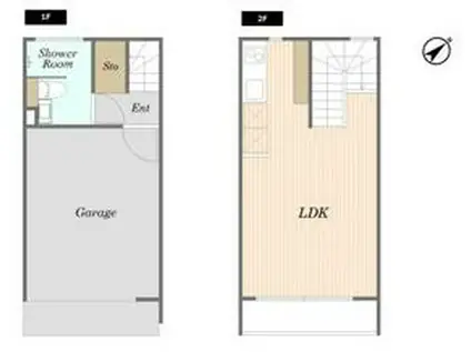 内房線 和田浦駅 徒歩10分 2階建 築3年(ワンルーム)の間取り写真