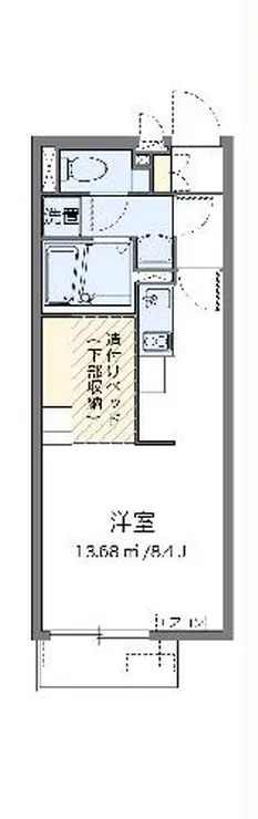 コーポクレール 3階階 間取り
