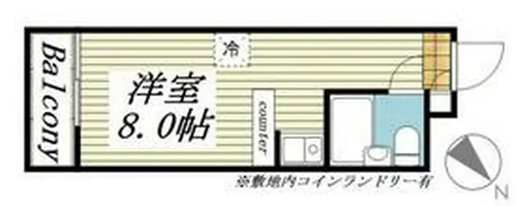 メゾンドプリムヴェール 2階階 間取り