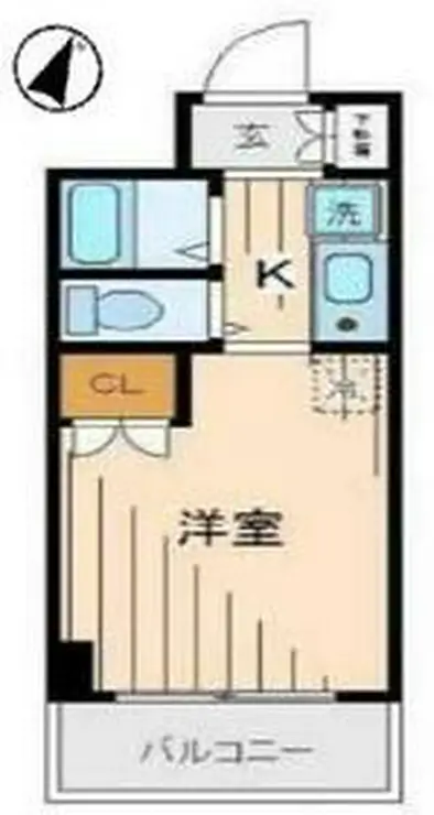グローリア初穂磯子 2階階 間取り