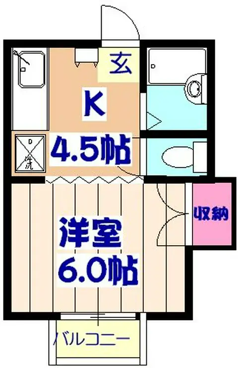ドルミレポ 2階階 間取り
