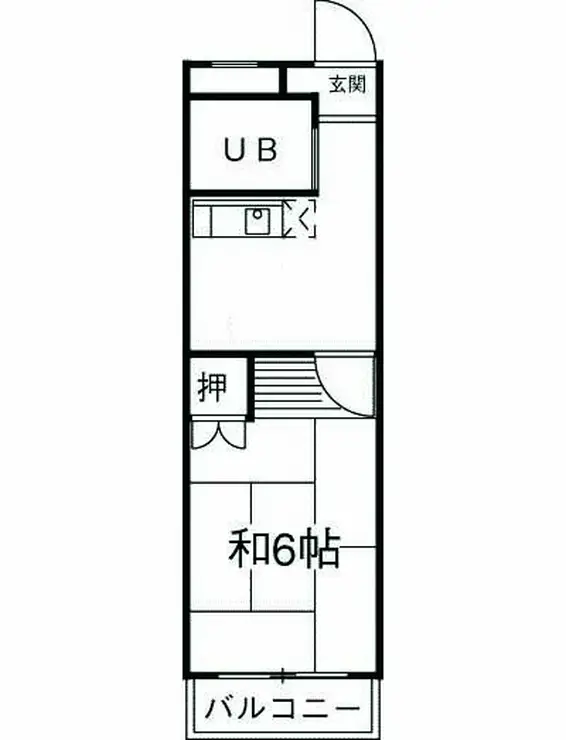 ベルハイツ大谷 5階階 間取り