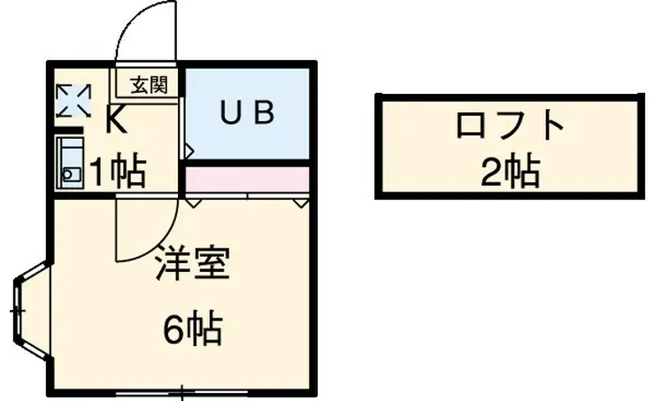 シャルマンハウス東豊田 1階階 間取り