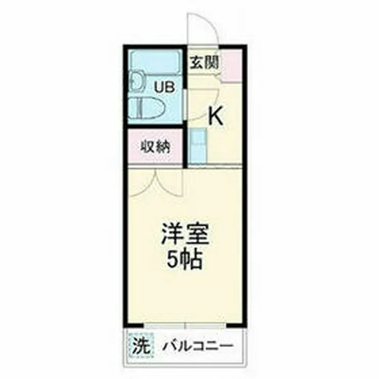 サンアベニュー小手指北 1階階 間取り