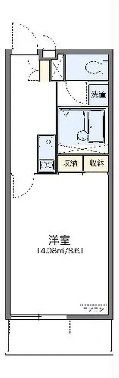 レオネクストリモーネ V 2階階 間取り