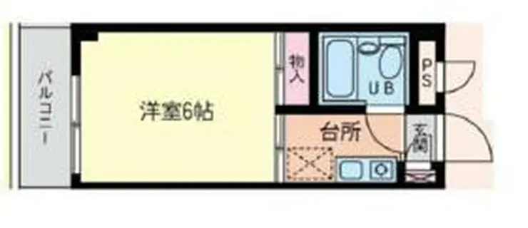 ニュー瑞江 1階階 間取り