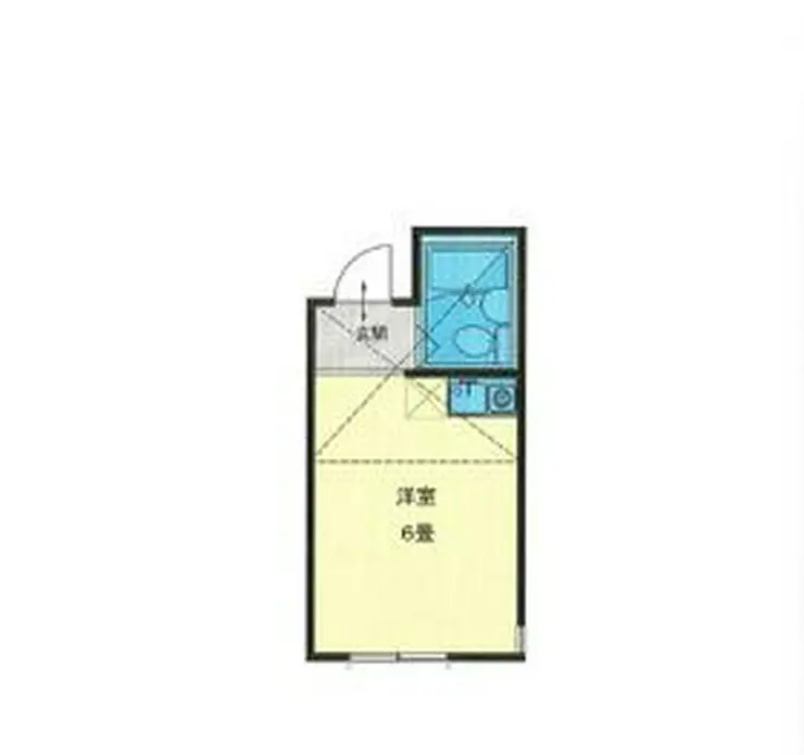 スカイヴィレッジ和田町 1階階 間取り
