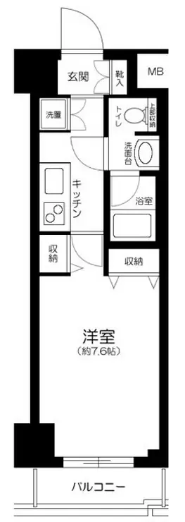 パレステュディオ渋谷本町 10階階 間取り