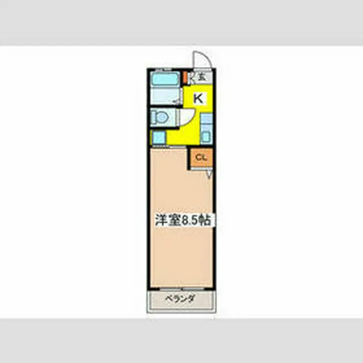 コーポ相美 1階階 間取り