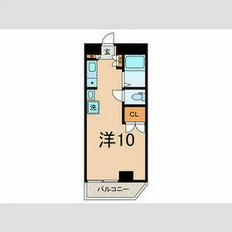 内山ハイツ 3階階 間取り