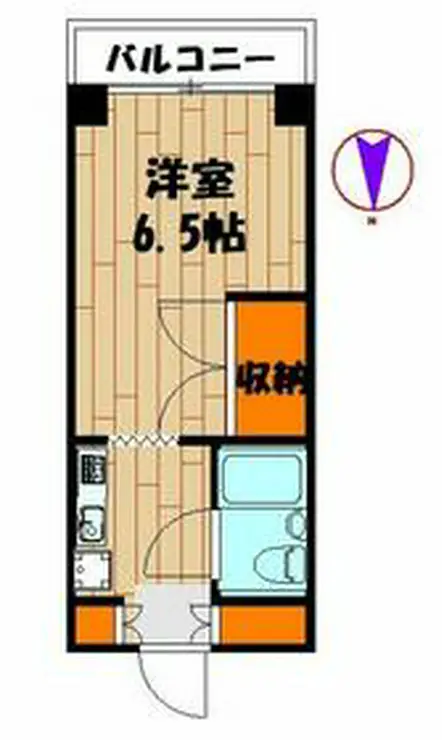 グランドパレス東北沢 2階階 間取り