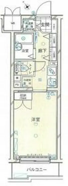 ルーブル上池台壱番館 2階階 間取り