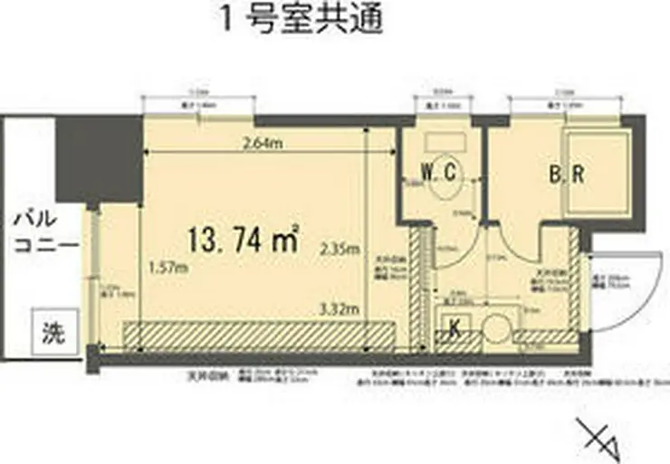 天空MURA 11階階 間取り