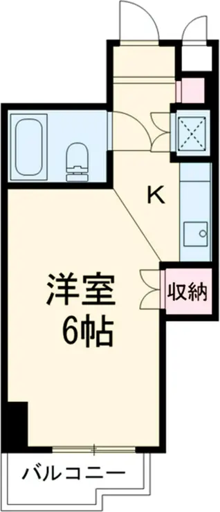 LIFE IN聖蹟 2階階 間取り