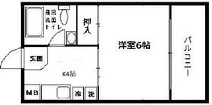 飯田ビル 3階階 間取り