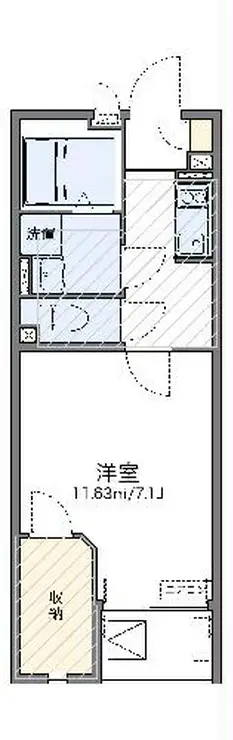 レオネクストセレーノ 3階階 間取り