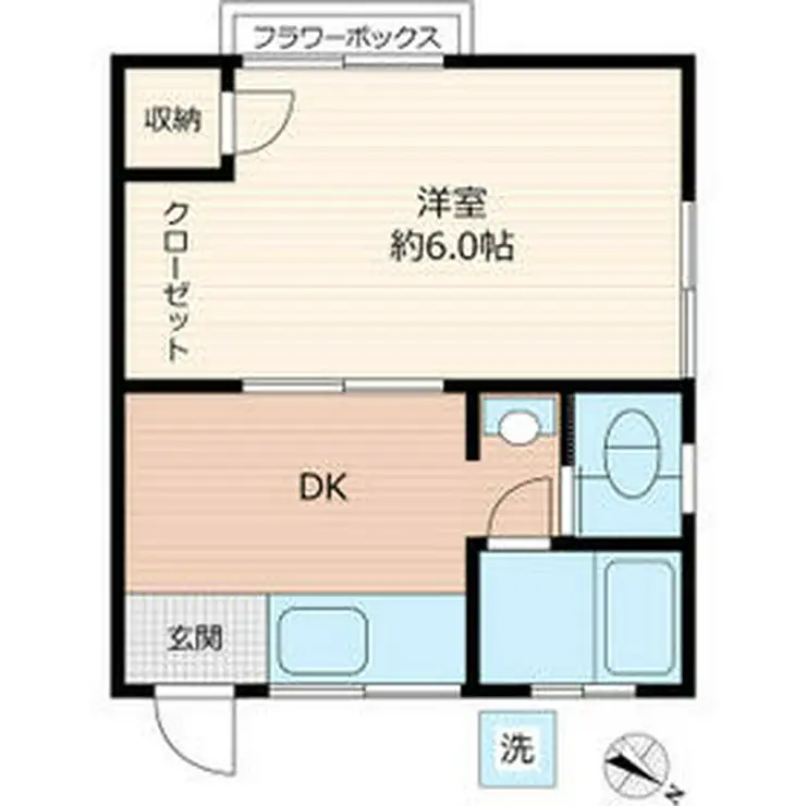 MGB狛江 3階階 間取り