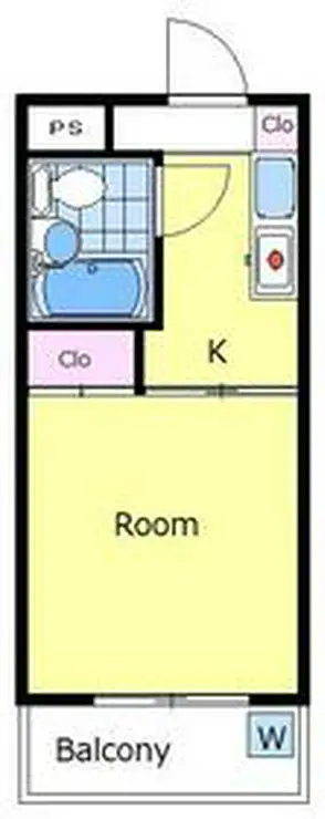 ハイタウン西蒲田 4階階 間取り