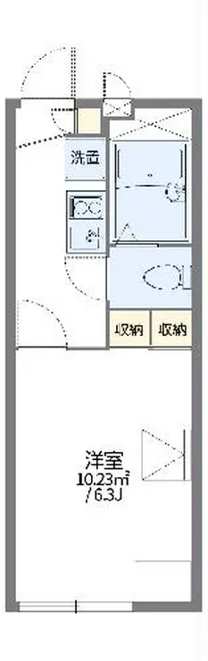 レオパレスカワハラ 2階階 間取り