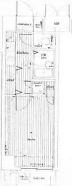 サンテミリオン田園調布南 7階階 間取り