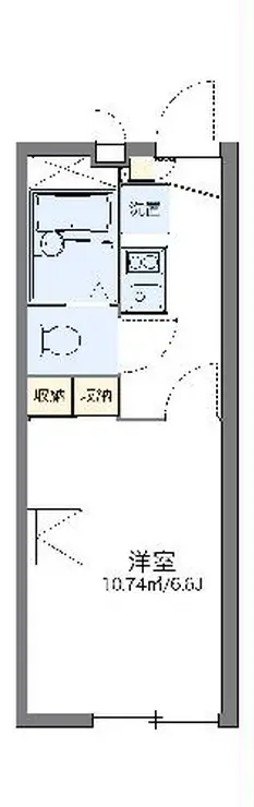 レオパレスレコルト 2階階 間取り