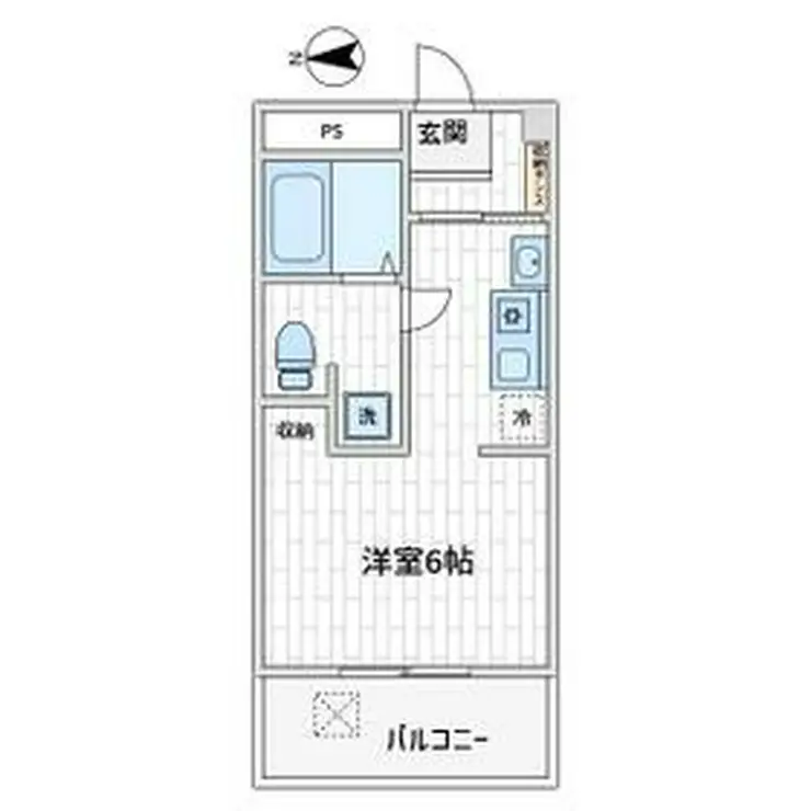 六郷東豊エステート 9階階 間取り