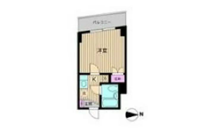 ベイステート安間 3階階 間取り