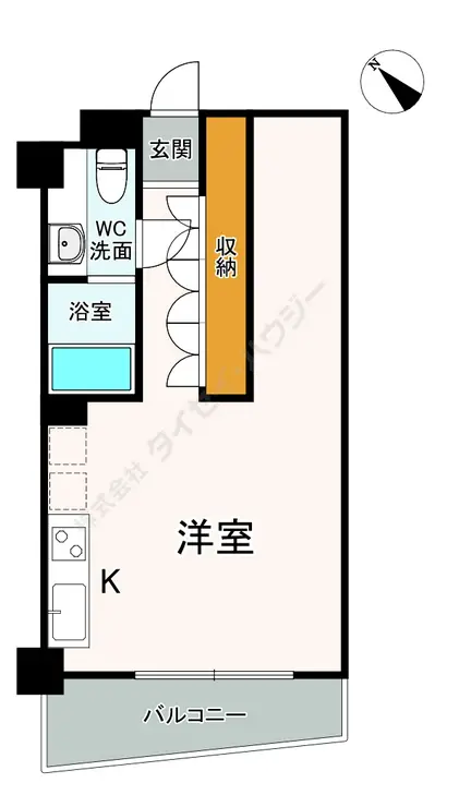 SOHO代々木公園 3階階 間取り