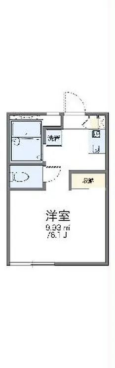 レオパレスフライトホフII 1階階 間取り